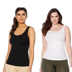 Yummie By Heather Thomson Seamless 2-Way Slimming Tank- 2PK